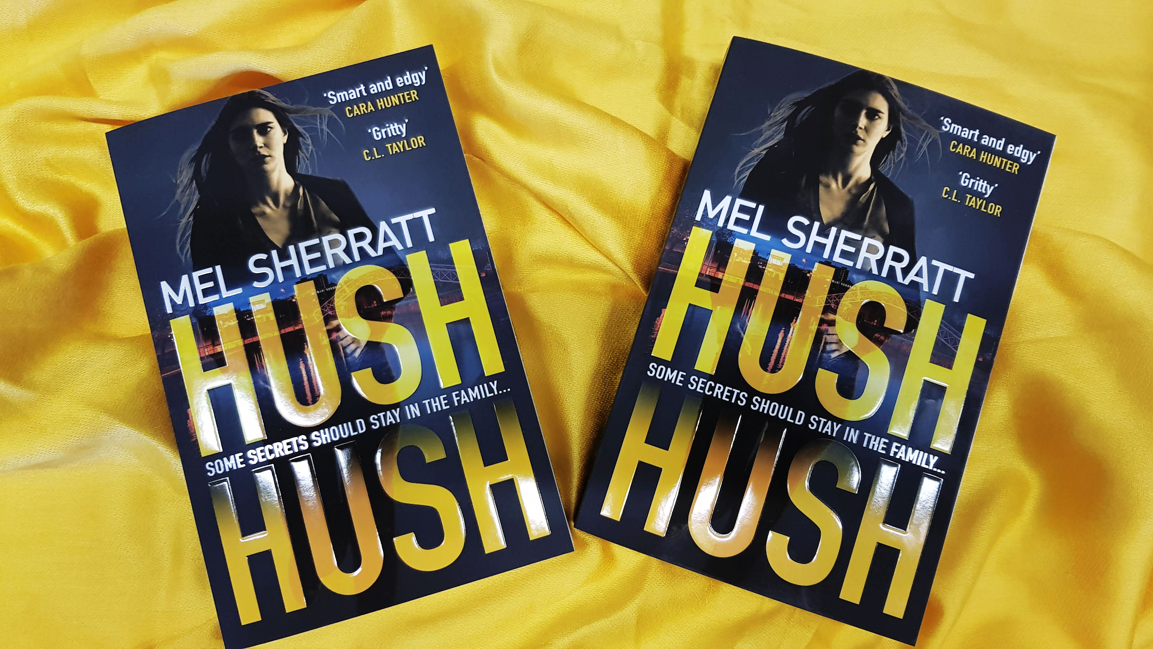 Setting a crime serious in your home town - Mell Sherratt - Hush Hush